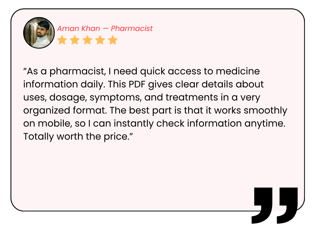 Customer review screenshot 5 for the Complete Medical Ebook